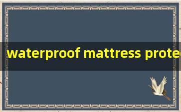  waterproof mattress protector for adults